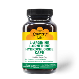 L-Arginine + L-Ornithine + Hydrochloride Caps, 1000mg