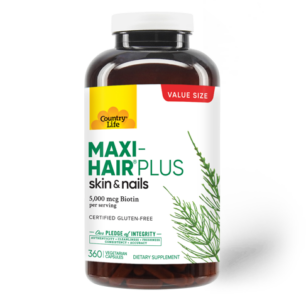 Maxi-Hair® Plus Biotin – 360 Capsules