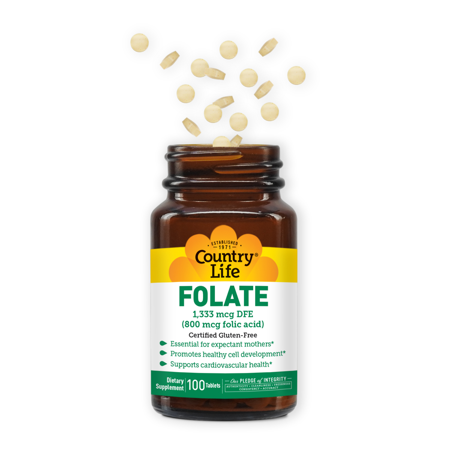 Folate 800 mcg Folic Acid