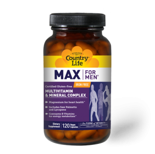MAX For Men® Iron Free – 120 Capsules