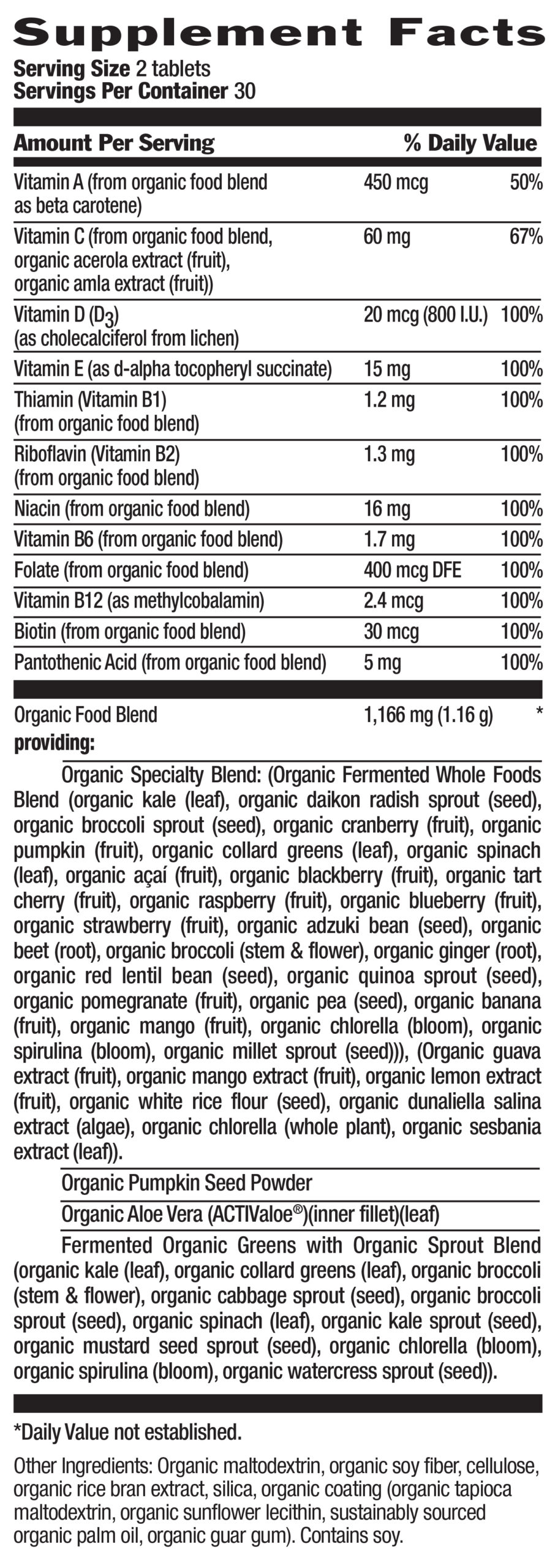 Realfood Organics® For Men