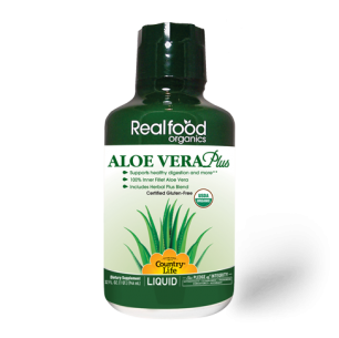 Realfood Organics® Aloe Vera Plus – 32oz Liquid