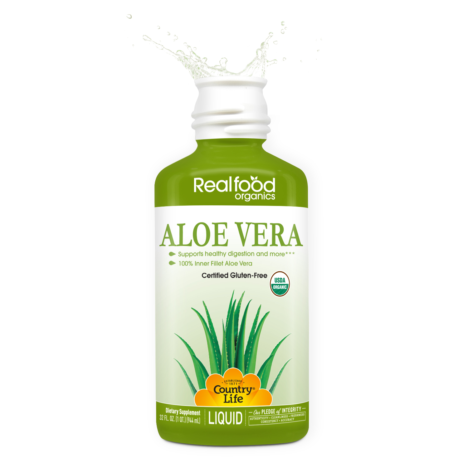 Realfood Organics® Liquid Aloe Vera