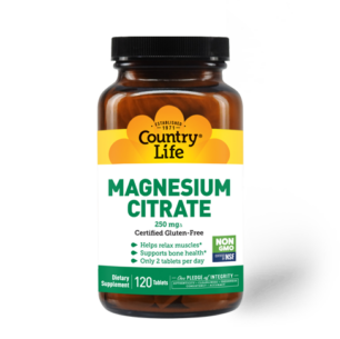 Magnesium Citrate 250mg – 120 Tablets