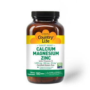 Calcium Magnesium Zinc with Vitamin D – 180 Tablets