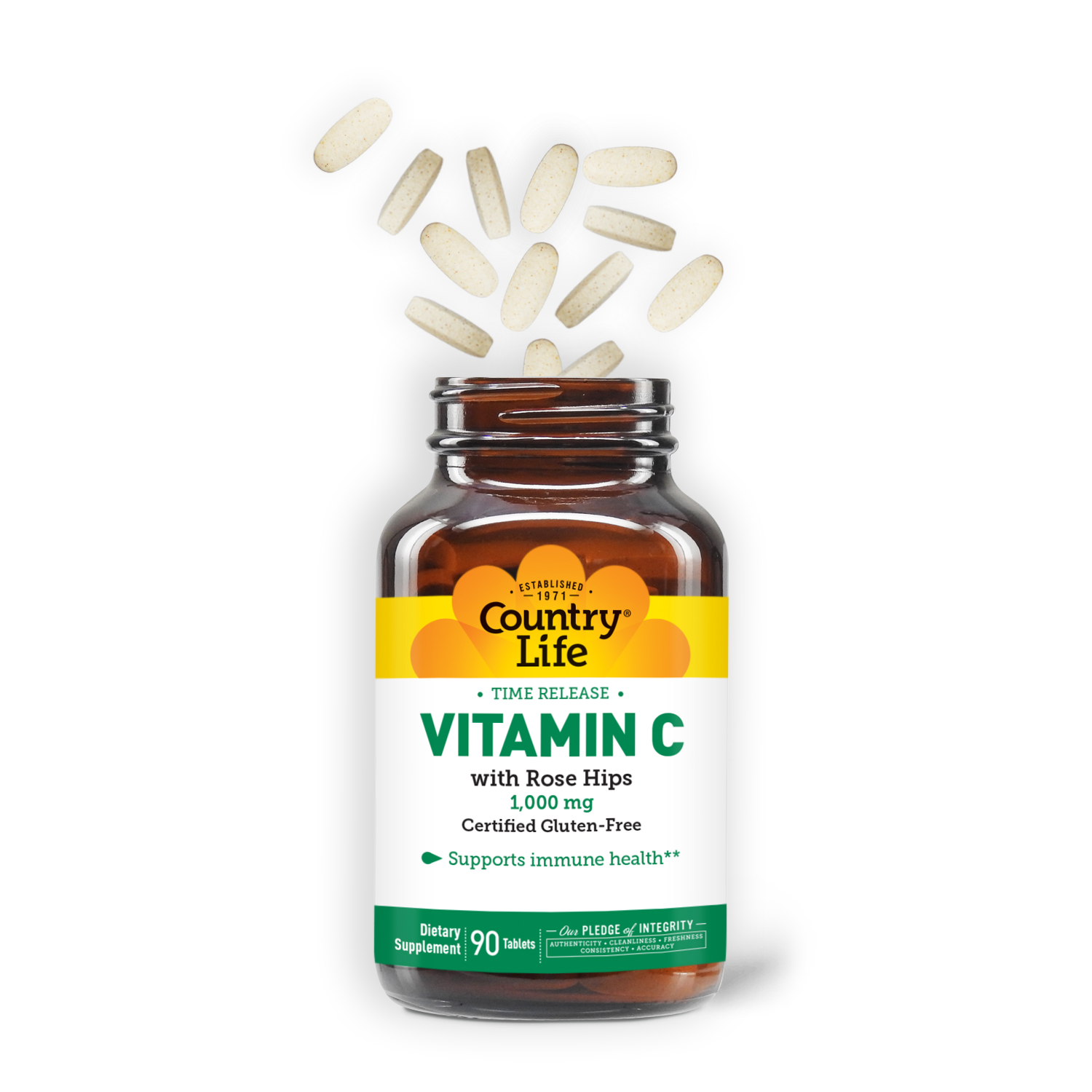 Time Release Vitamin C with Rose Hips