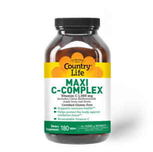 Maxi C-Complex 1,000 mg – 180 Tablets