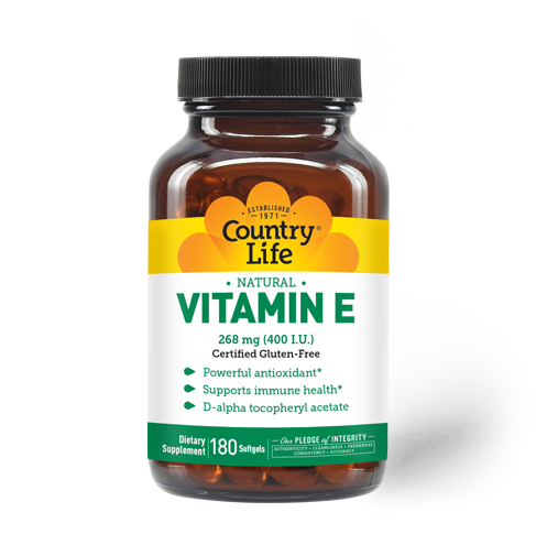 Natural Vitamin E – 400 I.U.