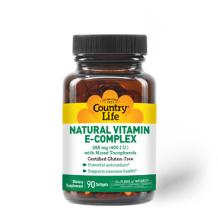 Natural Vitamin E-Complex 400 I.U. – 90 Softgels