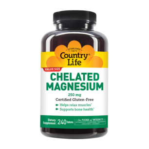 Chelated Magnesium 250 mg – 240 Tablets