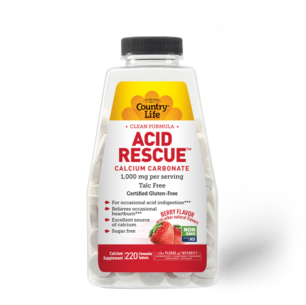 Acid Rescue™ Calcium Carbonate – 220 Chewables