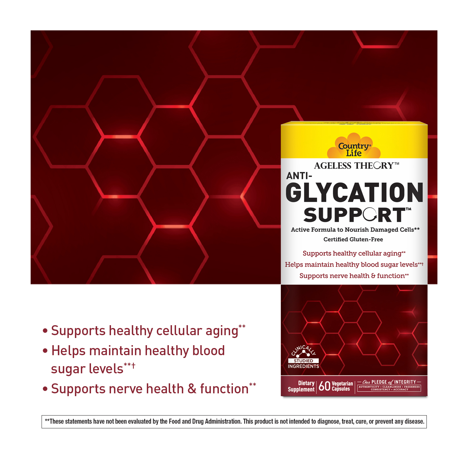 Ageless Theory™ Anti-Glycation Support™
